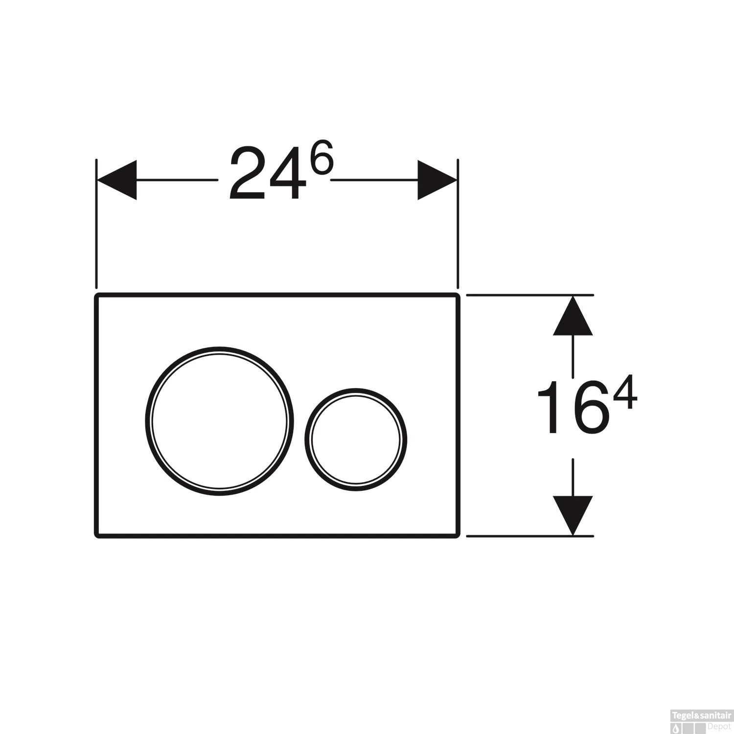 Geberit UP320 Toiletset Set35 Civita Black Rimless Met Sigma 20 Matzwarte Drukplaat 5 Geberit UP320 Toiletset Set35 Civita Black Rimless Met Sigma 20 Matzwarte Drukplaat - Afbeelding 3