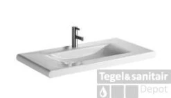 Laufen Living Meubelwastafel 98x48 Cm. Z/kraangaten Lcc Wit