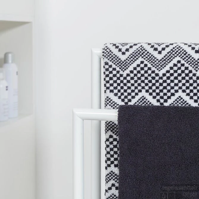 Handdoekrek 2-armig Sealskin Tube Wit 7 Handdoekrek 2-armig Sealskin Tube Wit - Afbeelding 5