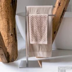 Handdoekrek 2-armig Vrijstaand Sealskin Tube Chroom -Grohe Verkoopwinkel 362383218 sfeer 5