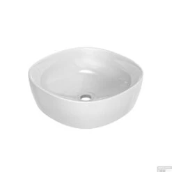 Wastafel Tassoni Opbouw Vierkant 44 X 44 Cm Wit