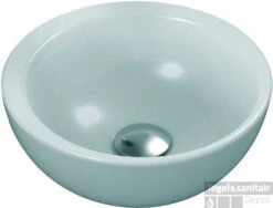 Ideal Standard Strada O Opzetwastafel Rond 34x34 Cm. Zonder Kraangat Wit