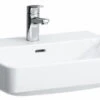 Laufen Pro S Wastafel 55x46.5 Cm. 1x Kraangat Met Overloop Wit -Grohe Verkoopwinkel 80048