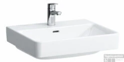 Laufen Pro S Wastafel 55x46.5 Cm. 1x Kraangat Met Overloop Wit