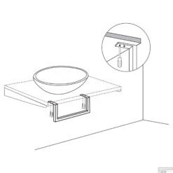 Handdoekhouder Differnz 50x14 Cm Mat Zwart 7 Handdoekhouder Differnz 50x14 Cm Mat Zwart -Grohe Verkoopwinkel 8712793563007 handdoekhouder differnz 50x14 cm mat zwart 2