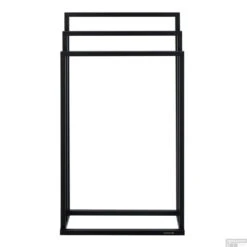 Handdoekrek Sealskin Tube Vrijstaand Zwart -Grohe Verkoopwinkel 8720553004226 3