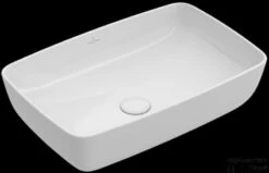 Villeroy & Boch Artis Opzetwastafel 58x38cm.z/krgt.z/overl.ceramicplus Wit