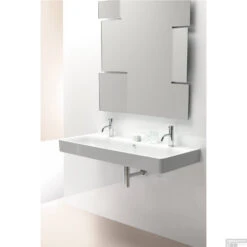 Wastafel Sapho Kube X Rechthoek 120x50x11 Cm Keramiek Wit 8 Wastafel Sapho Kube X Rechthoek 120x50x11 Cm Keramiek Wit -Grohe Verkoopwinkel 9024211 wastafel sapho kube x rechthoek 120x50x11 cm keramiek wit 2