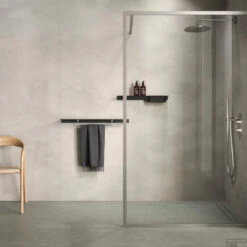 Handdoekrek Geesa Leev 40 Cm Zwart -Grohe Verkoopwinkel 918207 06 sfeer 1