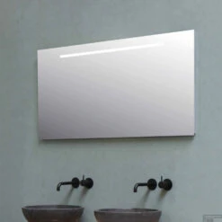 Badkamerspiegel BWS Salt Met LED 60x60 Cm Zilver