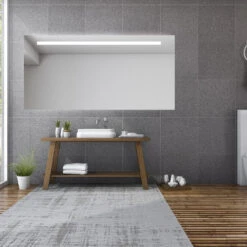 BWS Badkamerspiegel | Spark | Met LED Verlichting | 100x70cm -Grohe Verkoopwinkel badkamerspiegel led bws spark 100x70 cm 1
