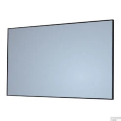 Badkamerspiegel Sanicare Q-Mirrors 90x70x2cm Zwart