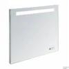 Badkamerspiegel Met Radio Sanilux 120x70x4,5 Cm TL-Verlichting Spiegelverwarming -Grohe Verkoopwinkel badkamerspiegel sanilux met radio 100 120 shop 1