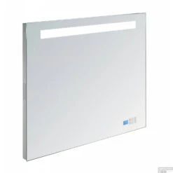 Badkamerspiegel Met Radio Sanilux 120x70x4,5 Cm TL-Verlichting Spiegelverwarming