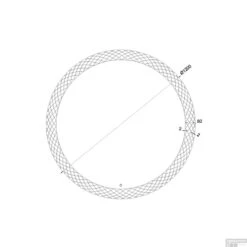 Badkamerspiegel Wiesbaden Deco Rond Met LED Verlichting Condensvrij 120 Cm -Grohe Verkoopwinkel badkamerspiegel wiesbaden deco rond met led verlichting condensvrij 120 cm tech