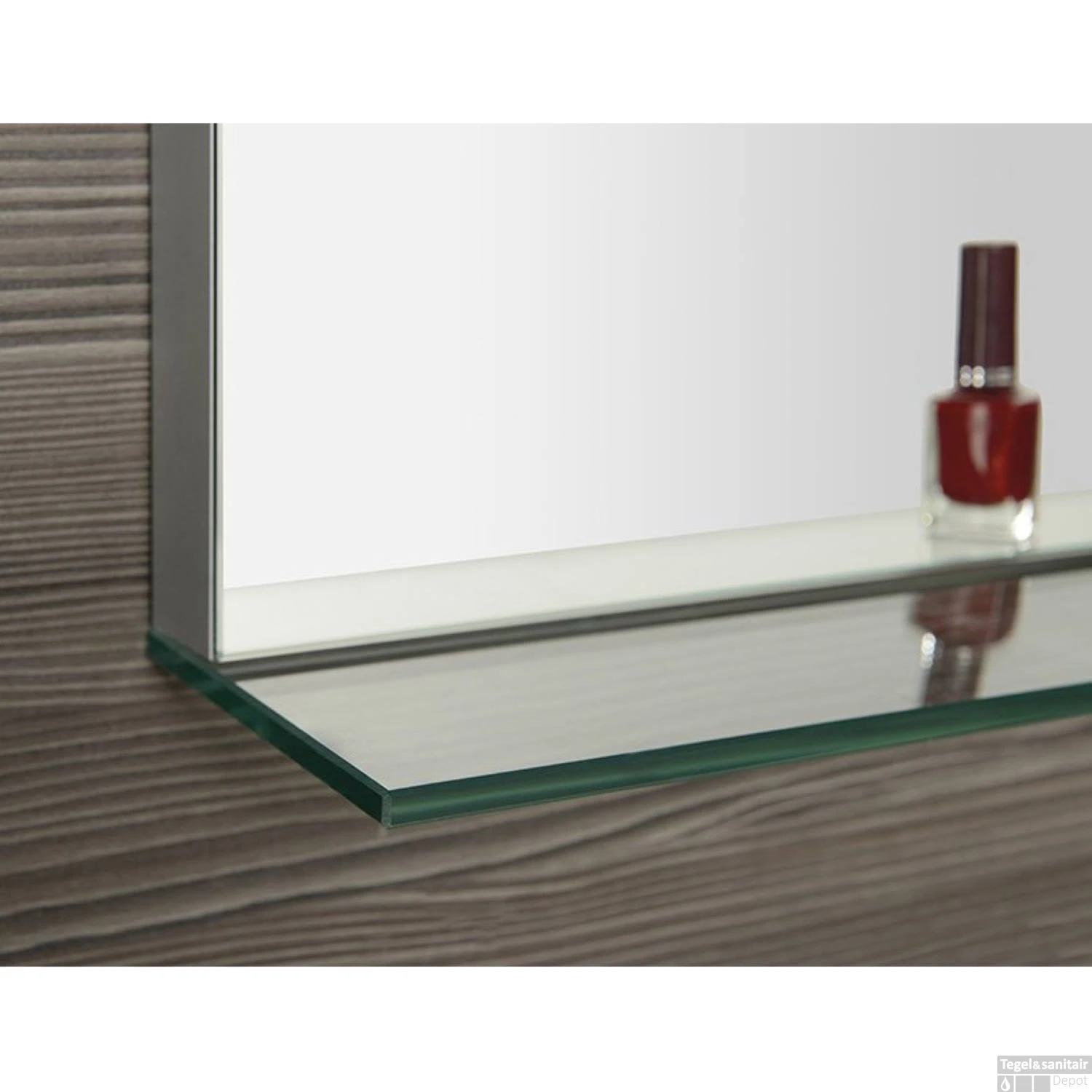 Badkamerspiegel Sapho Breto 100x60.8 Cm LED-Verlichting Incl. Planchet 4 Badkamerspiegel Sapho Breto 100x60.8 Cm LED-Verlichting Incl. Planchet - Afbeelding 2