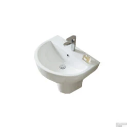 BWS Wastafel Fold Keramiek Wit (Exclusief Sifonkap) -Grohe Verkoopwinkel bws wastafel fold keramiek wit exclusief sifonkap shop