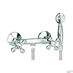 Douchekraan Opbouw Schütte Elk Klassiek Inclusief Handdouche Hart-op-Hart 15.5 Cm Chroom