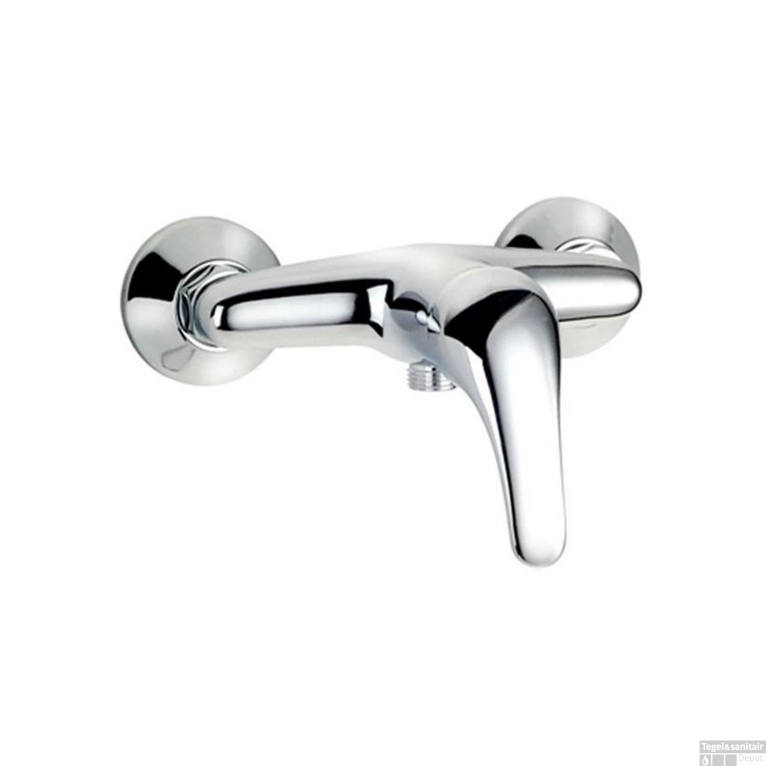 Douchekraan Schütte Athos Eéngreepsmengkraan Geluidloos Chroom 3 Douchekraan Schütte Athos Eéngreepsmengkraan Geluidloos Chroom