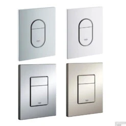 Grohe Rapid SL Toiletset Set15 B&W Zero Rim-ex Met Grohe Arena Of Skate Drukplaat -Grohe Verkoopwinkel drukplaat arena en skate cosmopolitan 12