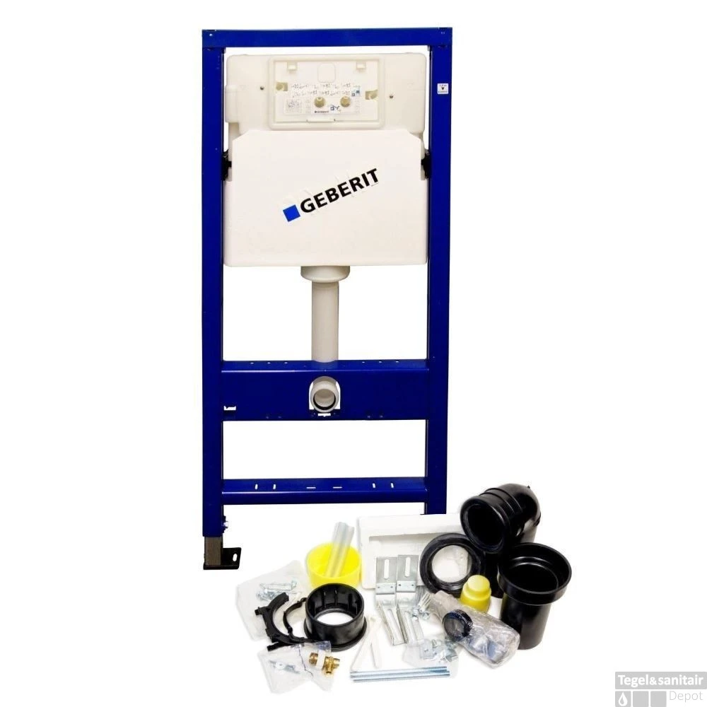 Geberit UP100 Toiletset Wandcloset Salenzi Civita Mat Grijs Met Delta 21 Drukplaat - Afbeelding 5