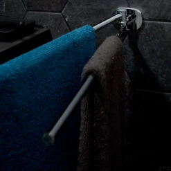 Handdoekhouder Haceka Gio Dubbel Draaibaar 38 Cm Chroom -Grohe Verkoopwinkel handdoekhouder haceka gio dubbel draaibaar 38 cm chroom sfeer