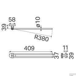 Handdoekhouder Haceka Gio Dubbel Draaibaar 38 Cm Chroom -Grohe Verkoopwinkel handdoekhouder haceka gio dubbel draaibaar 38 cm chroom tec