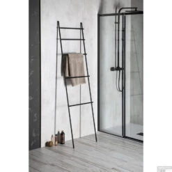 Handdoekhouder Ladder Sapho Debut 186 Cm Zwart Mat -Grohe Verkoopwinkel handdoekhouder ladder sapho debut 186 cm zwart mat 2