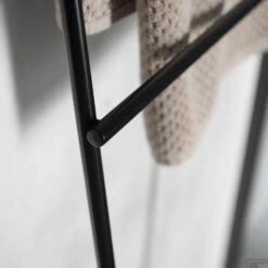 Handdoekhouder Ladder Sapho Debut 186 Cm Zwart Mat -Grohe Verkoopwinkel handdoekhouder ladder sapho debut 186 cm zwart mat 3