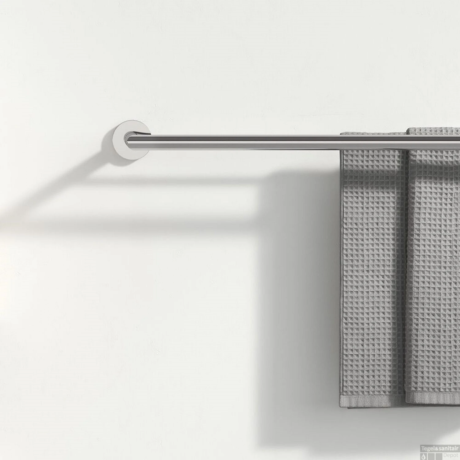 Handdoekrek Geesa Nemox Dubbel Chroom 5 Handdoekrek Geesa Nemox Dubbel Chroom - Afbeelding 3