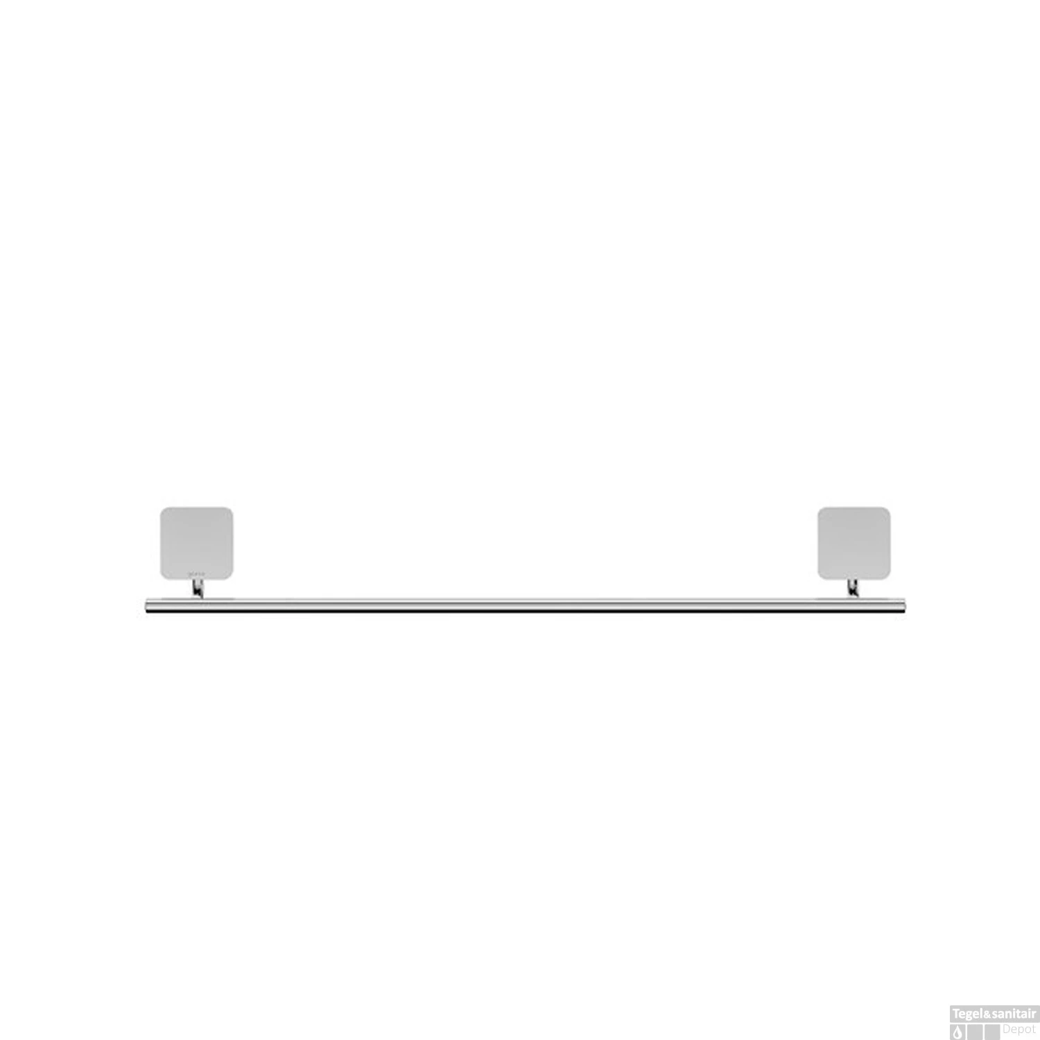 Handdoekrek Geesa Topaz 45cm Minimalistisch Chroom 4 Handdoekrek Geesa Topaz 45cm Minimalistisch Chroom - Afbeelding 2