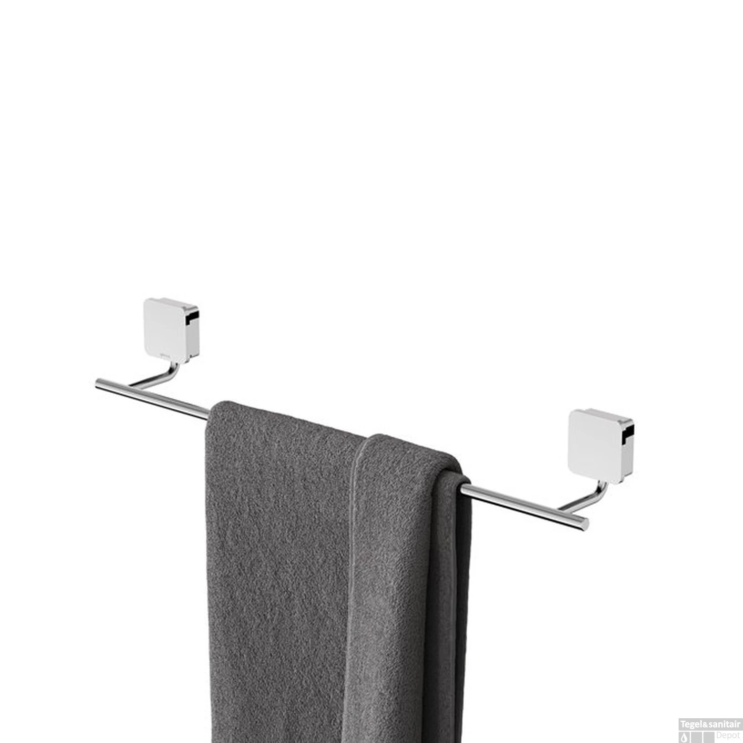 Handdoekrek Geesa Topaz 45cm Minimalistisch Chroom 5 Handdoekrek Geesa Topaz 45cm Minimalistisch Chroom - Afbeelding 3