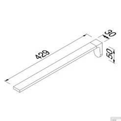 Handdoekrek Geesa Wynk 43 Cm Chroom -Grohe Verkoopwinkel handdoekrek geesa wynk 43 cm chroom tech