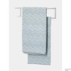 Handdoekrek Sealskin Carre 48x12x7cm Dubbel Mat Wit