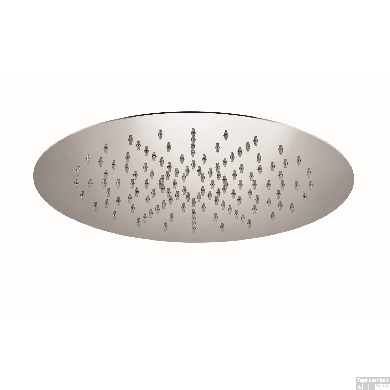 Hoofddouche Belleza Bagno ClipOn Inbouw Regendouche Rond 34 Cm Mat Zwart - Afbeelding 2