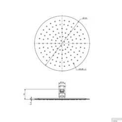 Hoofddouche BWS Colorato Rond 30 Cm Gunmetal -Grohe Verkoopwinkel hoofddouche bws colorato rond 30 cm gunmetal tech