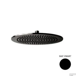 Hoofddouche Sanimex Giulini Rond 25 Cm Mat Zwart