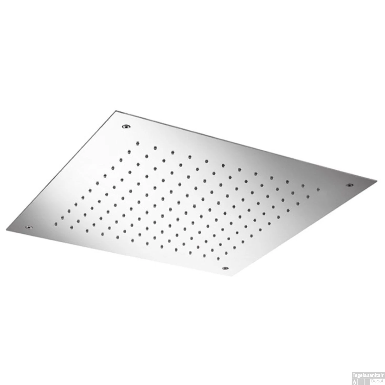 Hotbath Archie Hoofddouche Vierkant Inbouw 50 Cm RVS 316 AR111IX