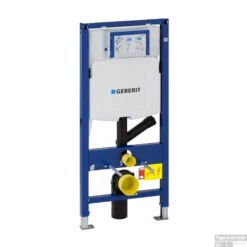 Geberit UP320 Toiletset Set13 Idevit Alfa Matzwart Randloos Met Matzwarte Drukplaat -Grohe Verkoopwinkel inbouwreservoir geberit up320 duofix 1 158 1