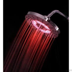 LED Douchekop Schutte Galaxis 3 Kleuren 20cm Chroom 21 LED Douchekop Schutte Galaxis 3 Kleuren 20cm Chroom -Grohe Verkoopwinkel led douchekop schutte galaxis 7 kleuren 20cm chroom sfeer11