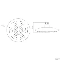 LED Douchekop Schutte Galaxis 3 Kleuren 20cm Chroom 23 LED Douchekop Schutte Galaxis 3 Kleuren 20cm Chroom -Grohe Verkoopwinkel led douchekop schutte galaxis 7 kleuren 20cm chroom tech