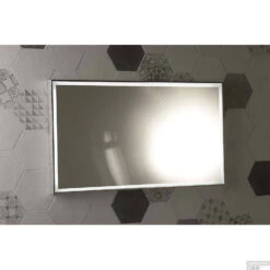 Badkamerspiegel Sapho Luminar 120.3x55.3 Cm LED-Verlichting Frame Chroom -Grohe Verkoopwinkel nl560 badkamerspiegel sapho luminar 120.3x55.3 cm led verlichting frame chroom 3