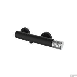 Opbouw Douchekraan GRB Aura Mengkraan Messing Zwart En Chroom