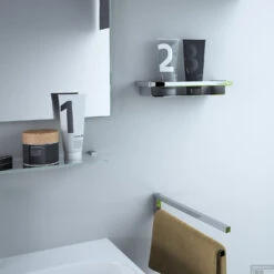 Handdoekrek Clou Quadria Dubbel Zwenkbaar Chroom -Grohe Verkoopwinkel quadria group c