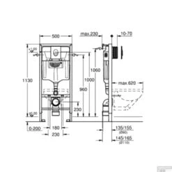 Aktie Toiletset Grohe Rapid SL Met Basic Smart Pot En Skate Air Drukplaat 16 Aktie Toiletset Grohe Rapid SL Met Basic Smart Pot En Skate Air Drukplaat -Grohe Verkoopwinkel reservoir grohe rapid sl 38722001 tech