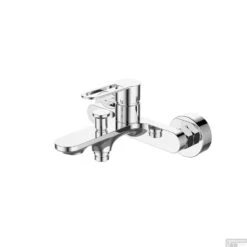 Sanimar Palermo Douchemengkraan 18x16 Cm Messing Chroom