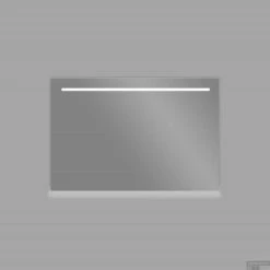 LED Spiegel Sanilux Aluminium Met Onderverlichting 120x70 Cm Inclusief Spiegelverwarming -Grohe Verkoopwinkel spiegel 100x80 1