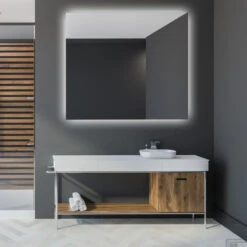 Spiegel Gliss Design Backlight LED Verlichting 90cm