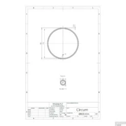 Spiegel Gliss Design Circum Framework Rond LED Verlichting 80cm -Grohe Verkoopwinkel spiegel gliss design circum framework rond led verlichting 80 tech
