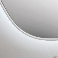 Spiegel Organisch INK SP23 120x70 Cm Met Verlichting En Spiegelverwarming Rechts Geborsteld RVS -Grohe Verkoopwinkel spiegel organisch ink sp23 120x70 cm met verlichting en spiegelverwarming rechts geborsteld rvs sfeer